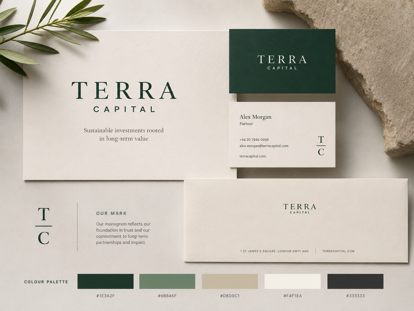 Terra Capital — brand design 2 by KOROOTS Studio