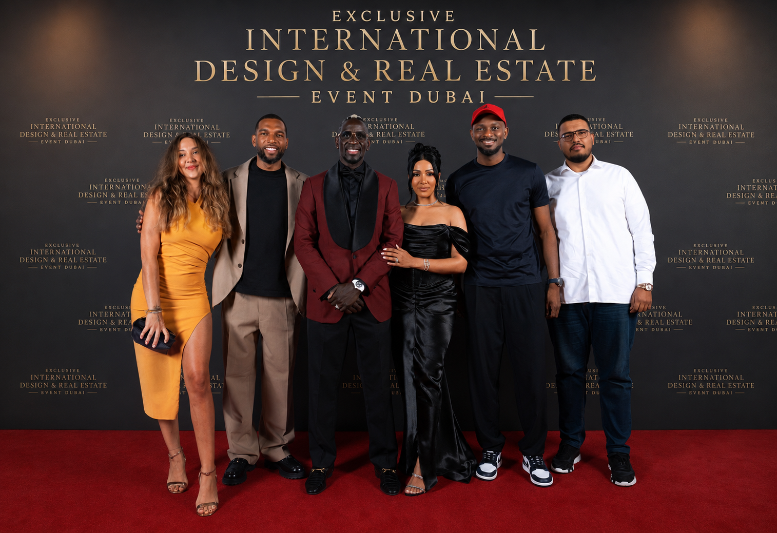 Marije Richards team at the Exclusive International Design & Real Estate Event Dubai